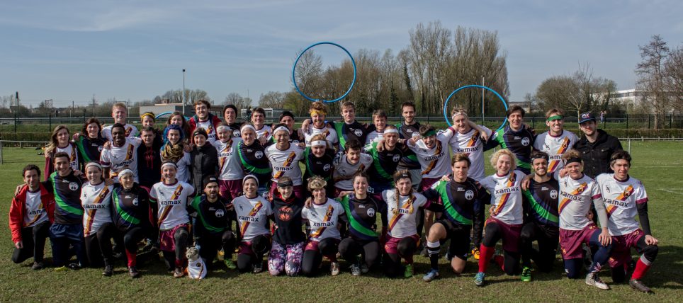 Teamfoto mit Werewolves of London beim EQC 2017